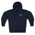 Maine Loves Maine Slopes Zip Hoodie in Navy