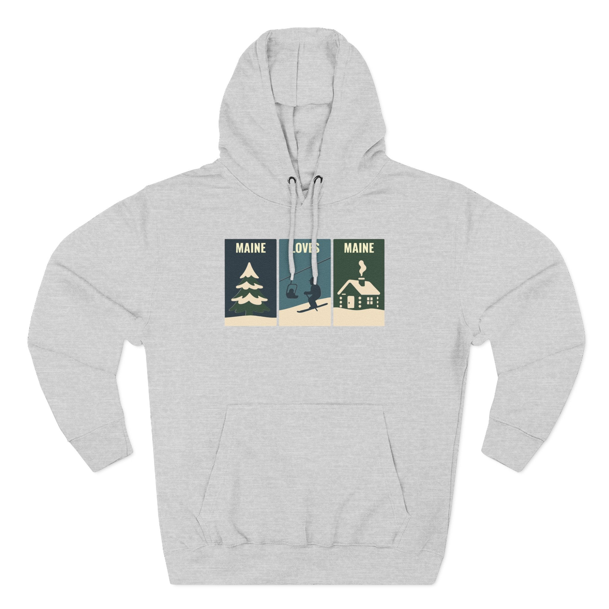 Windowpanes of Winter Hoodie