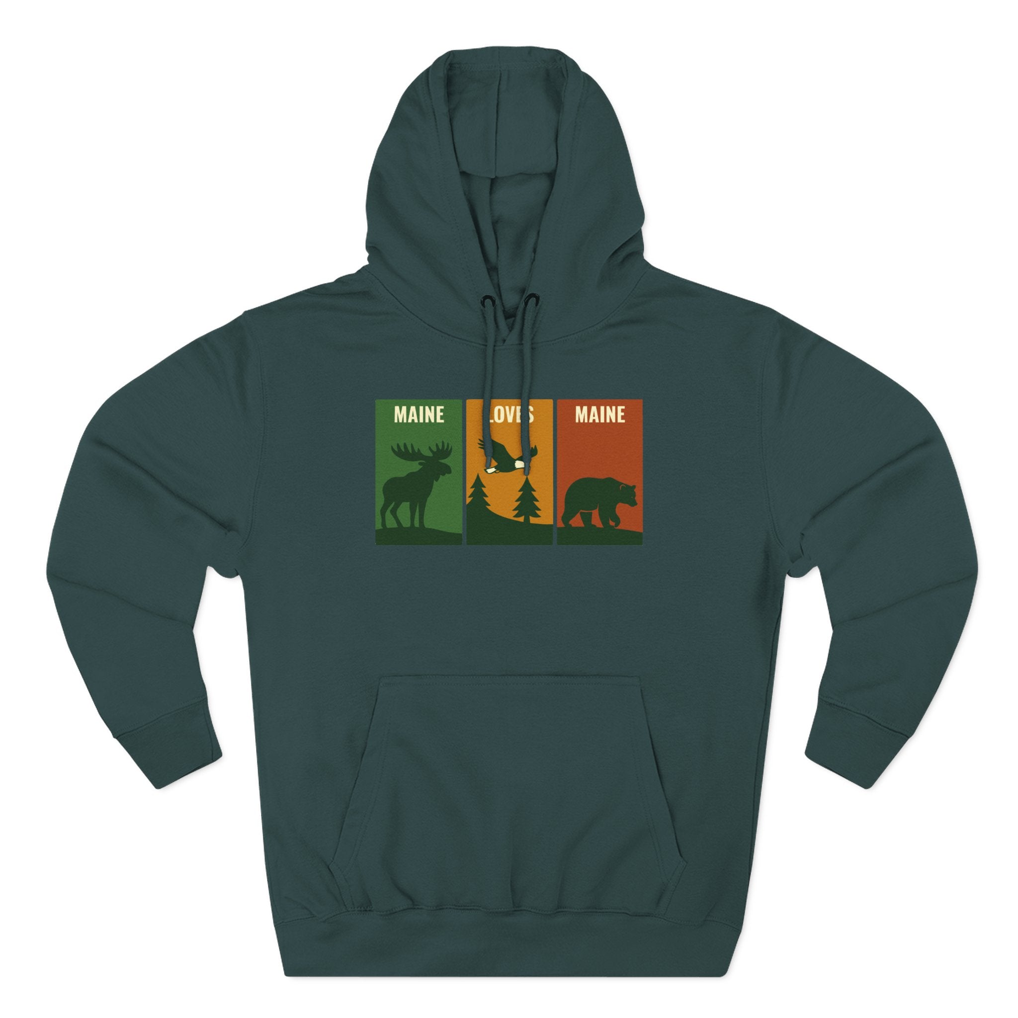 Windowpanes of Wildlife Hoodie