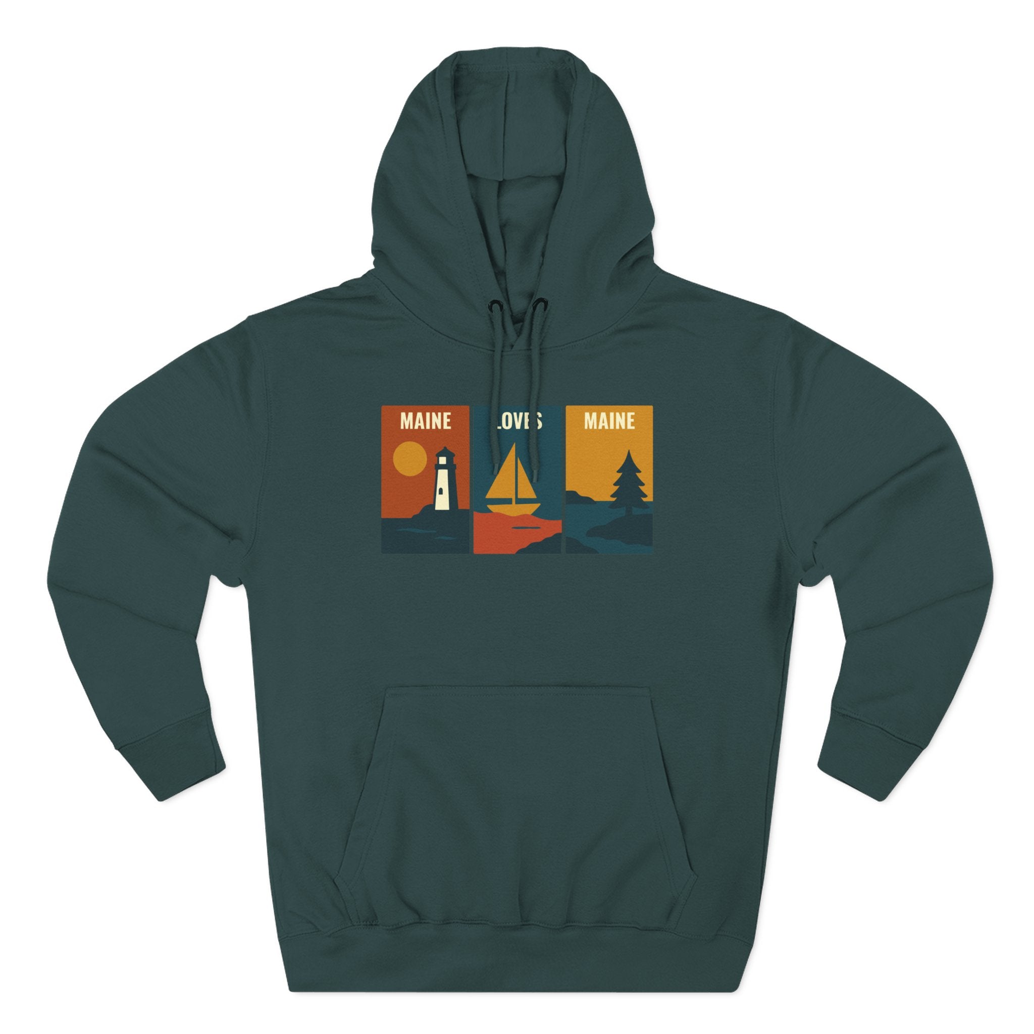 Windowpanes on the Water Hoodie