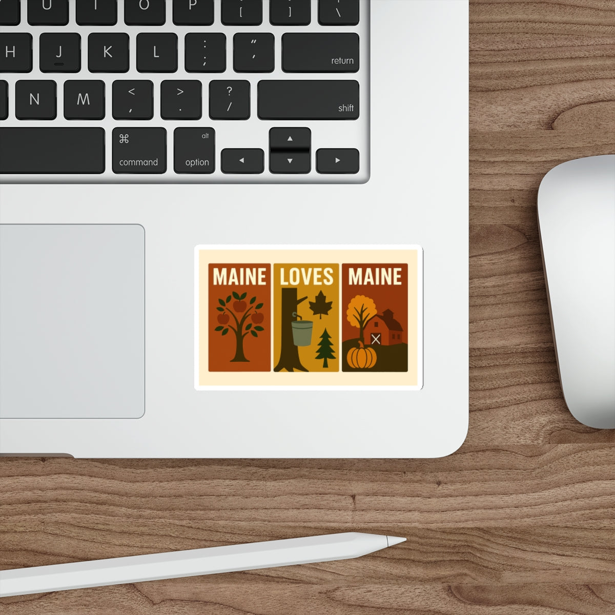 Windowpanes of Autumn Sticker