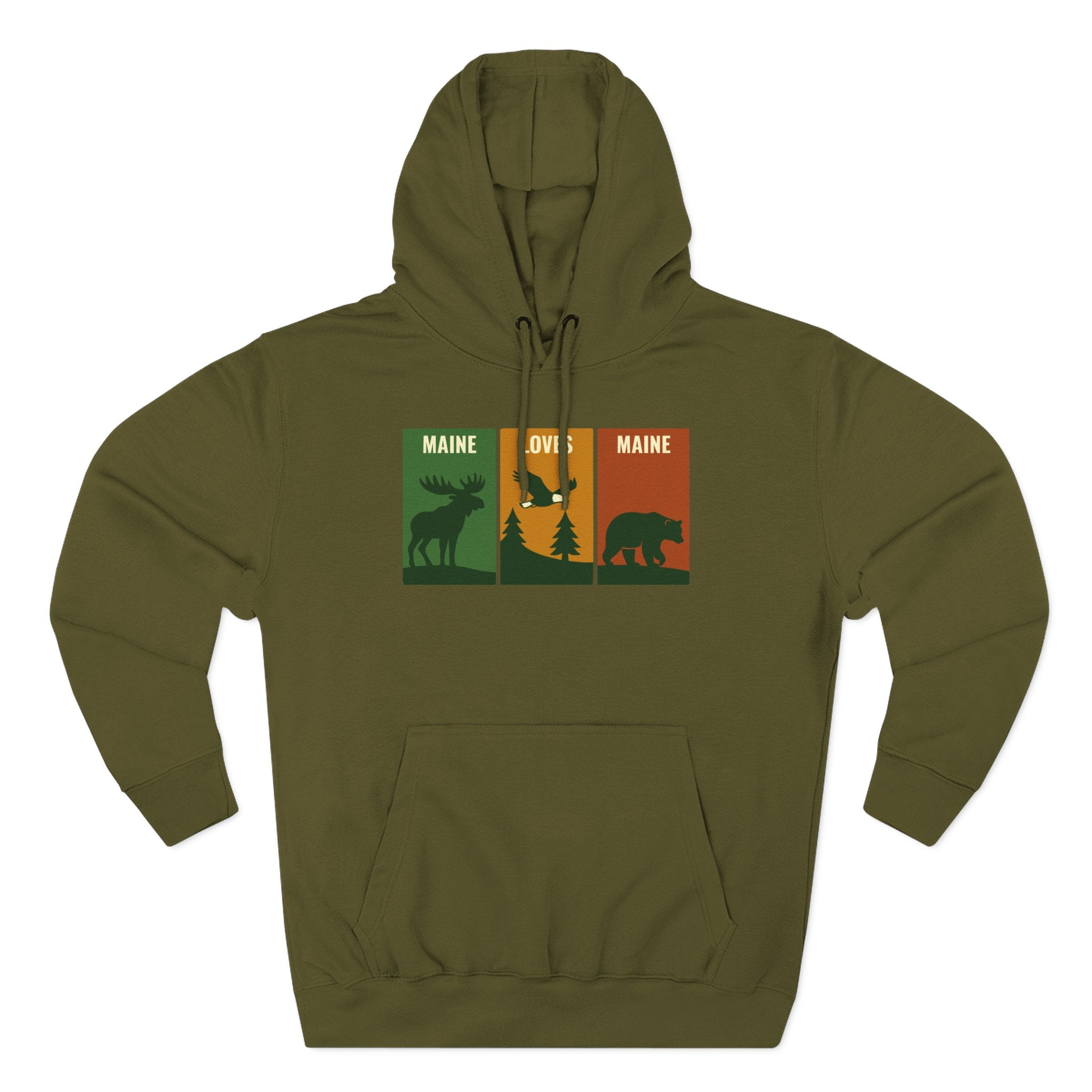 Windowpanes of Wildlife Hoodie
