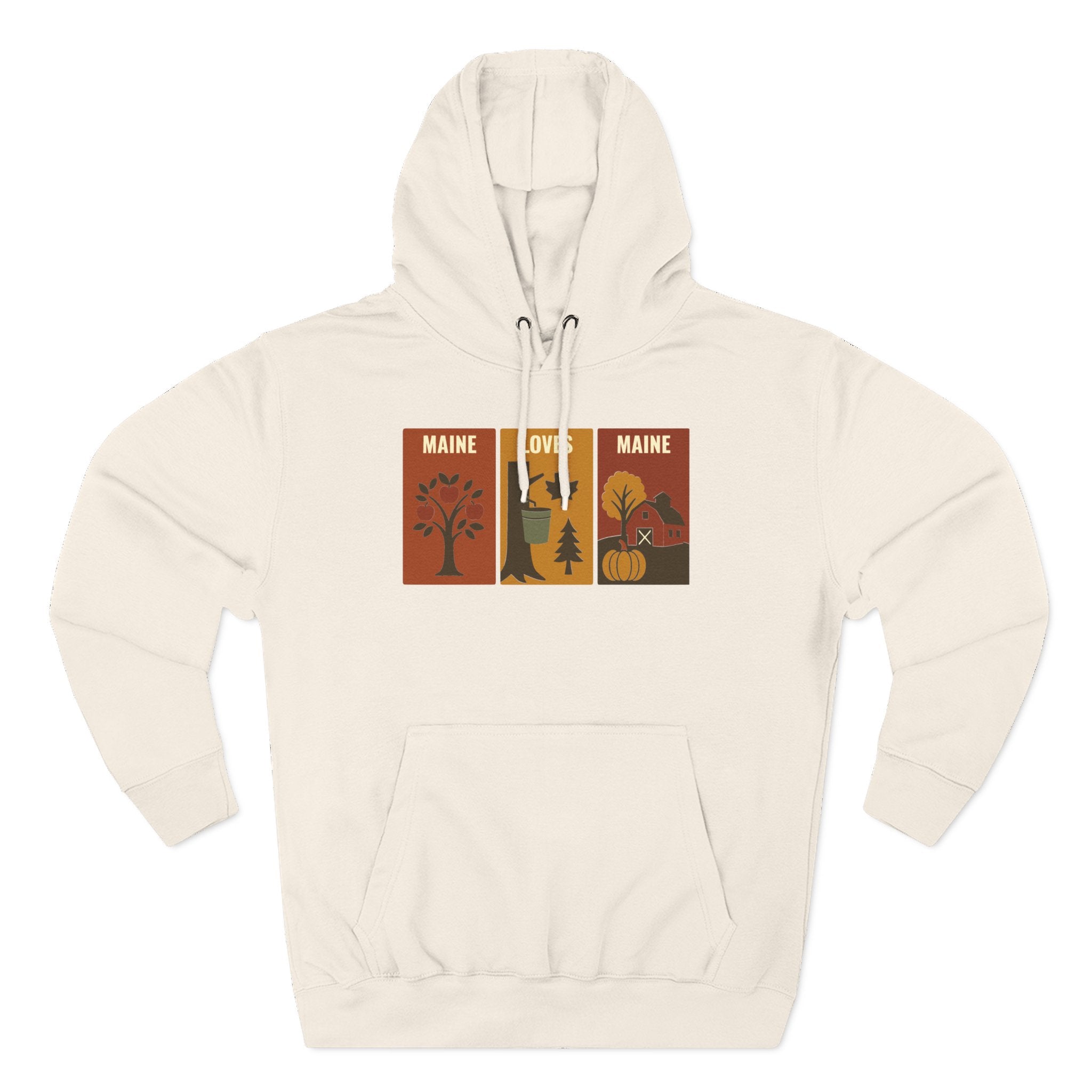 Windowpanes of Autumn Hoodie
