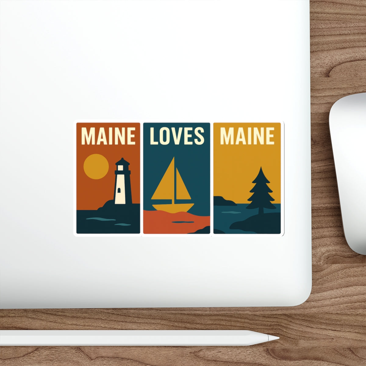 Windowpanes on the Water Sticker