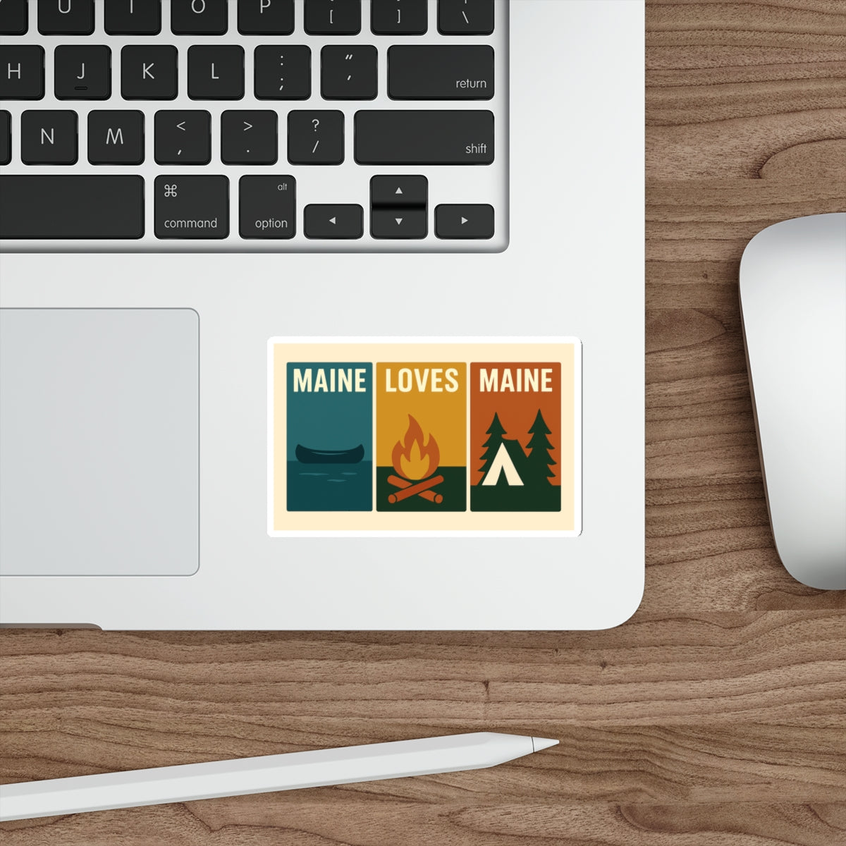 Windowpanes of Camp Sticker