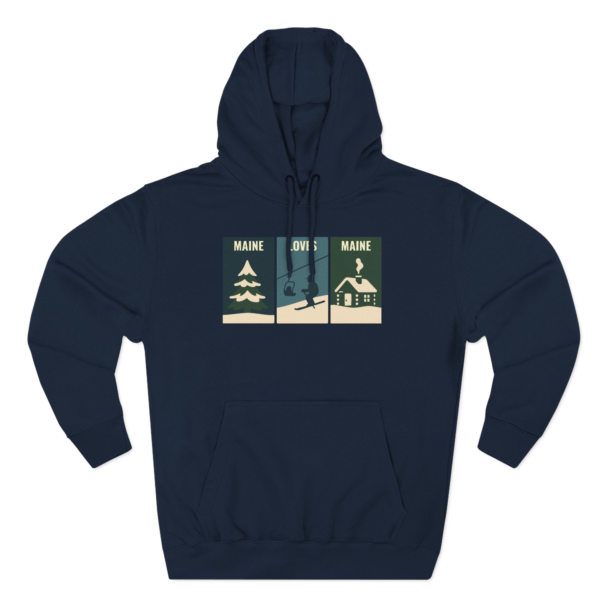 Windowpanes of Winter Hoodie
