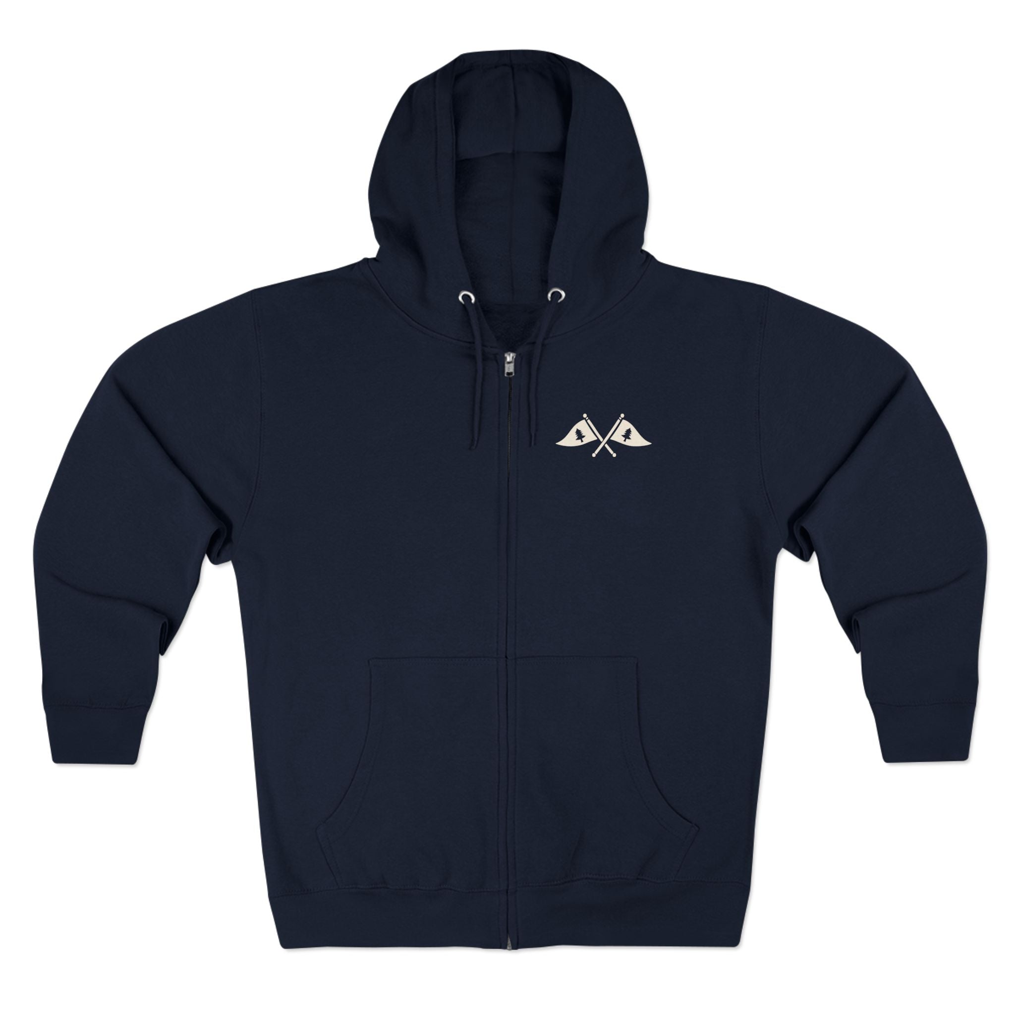 Maine Loves Maine Tradition Zip Hoodie
