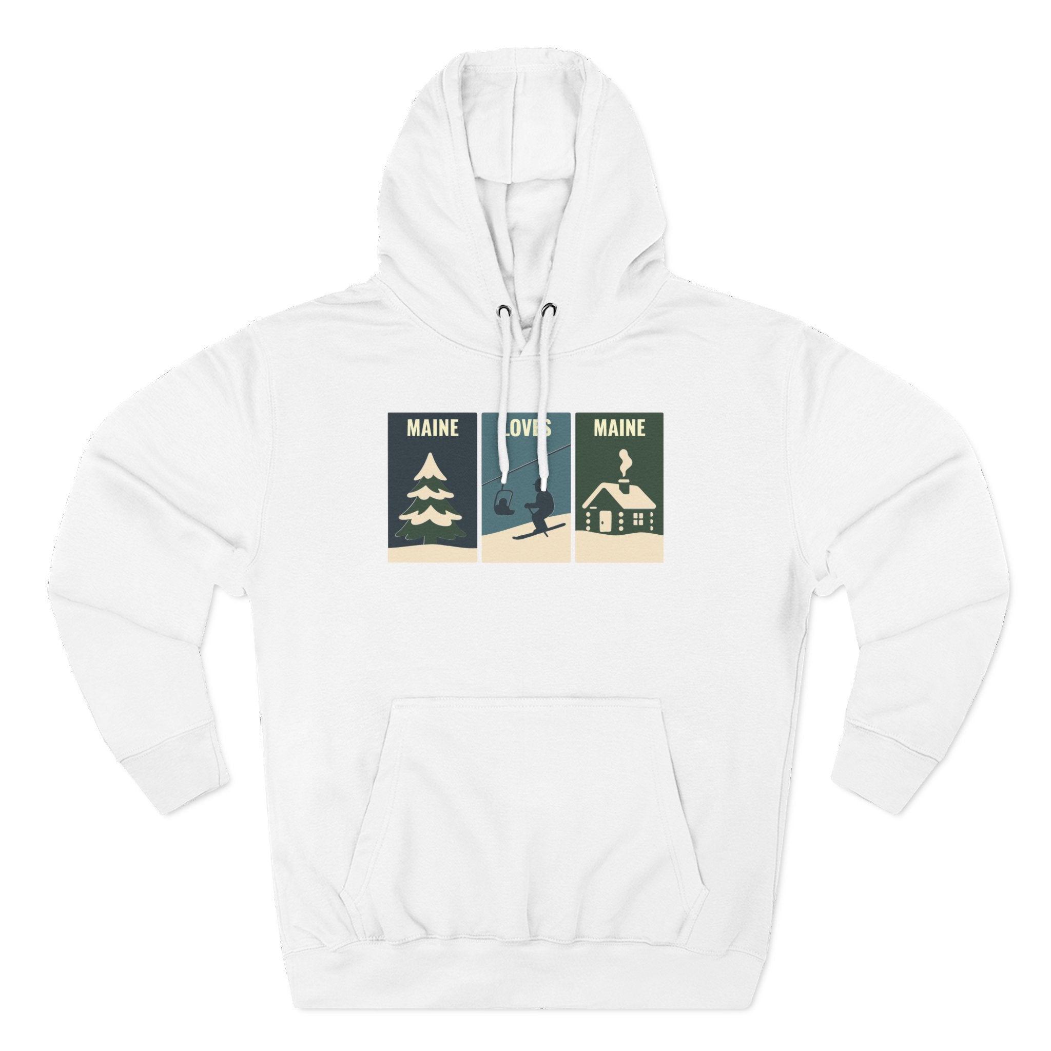 Windowpanes of Winter Hoodie