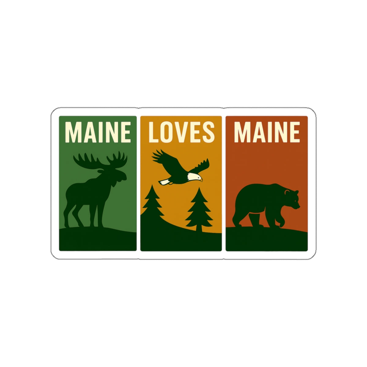 Windowpanes of Wildlife Sticker