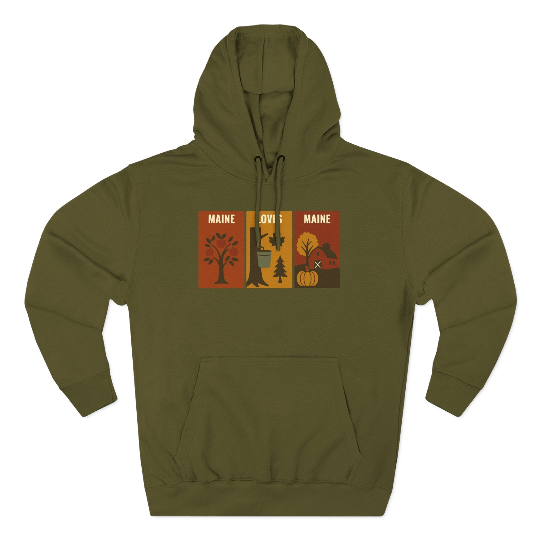 Windowpanes of Autumn Hoodie