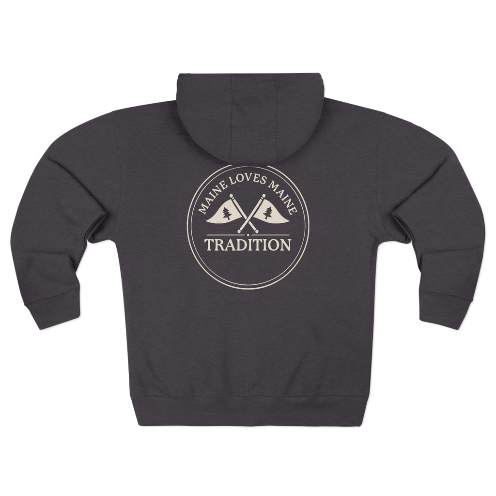 Maine Loves Maine Tradition Zip Hoodie