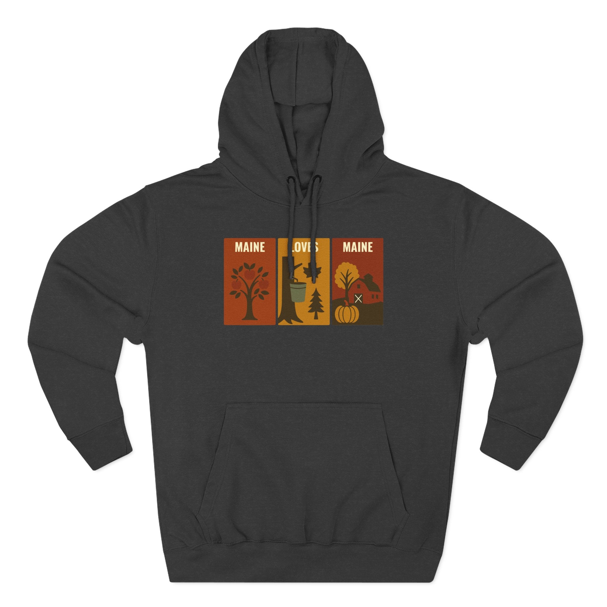 Windowpanes of Autumn Hoodie