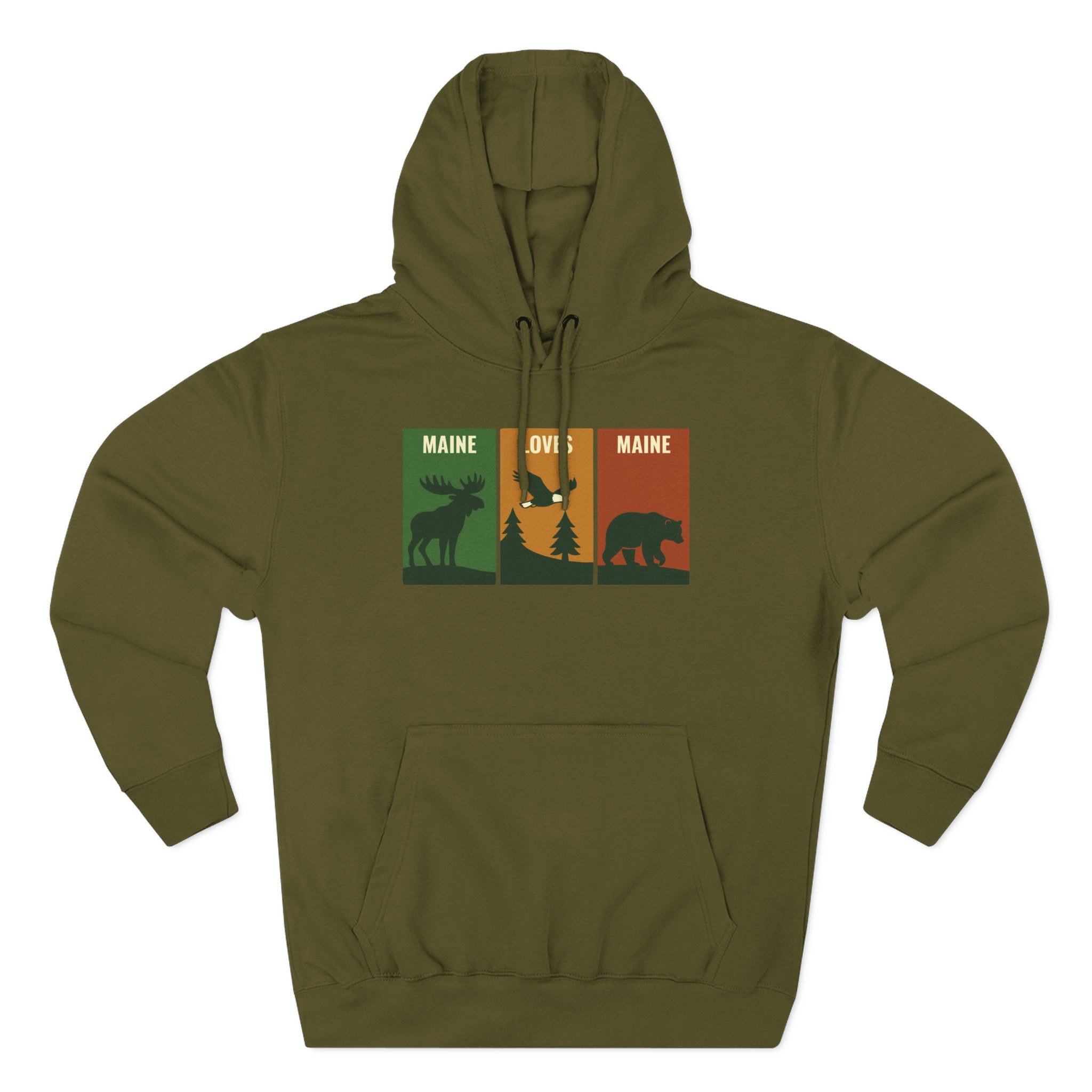 Windowpanes of Wildlife Hoodie