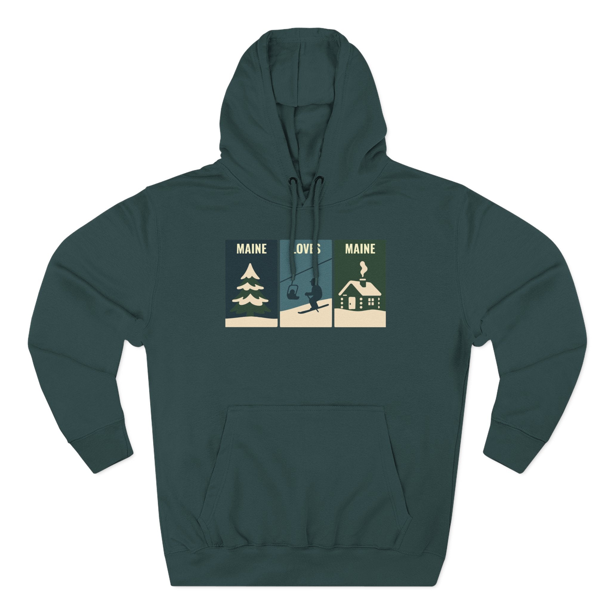 Windowpanes of Winter Hoodie