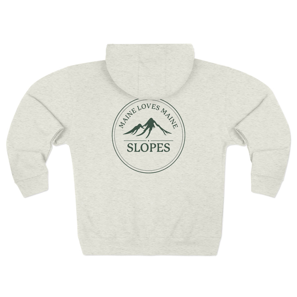 Maine Loves Maine Slopes Zip Hoodie