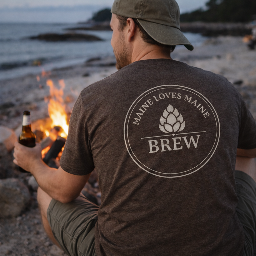 Maine Loves Maine Brew Tee