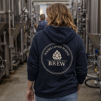 Maine Loves Maine Brew Zip Hoodie