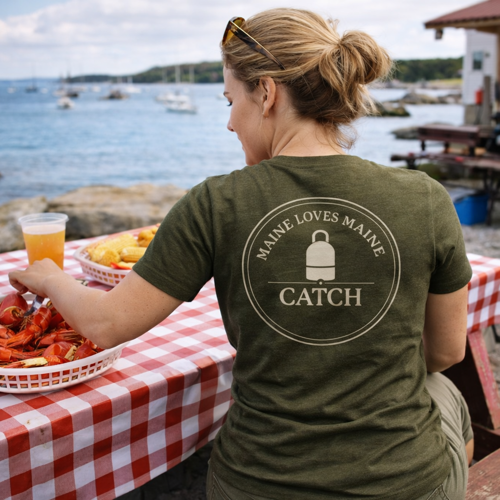 Maine Loves Maine Catch Tee