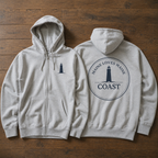 Maine Loves Maine Coast Zip Hoodie