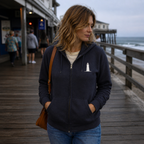 Maine Loves Maine Coast Zip Hoodie