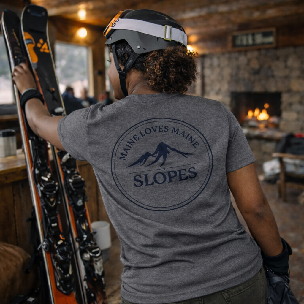 Maine Loves Maine Slopes Tee