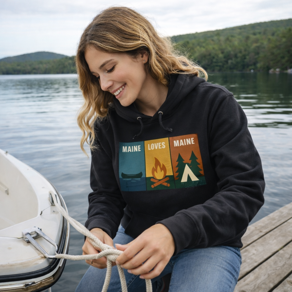 Windowpanes of Camp Hoodie