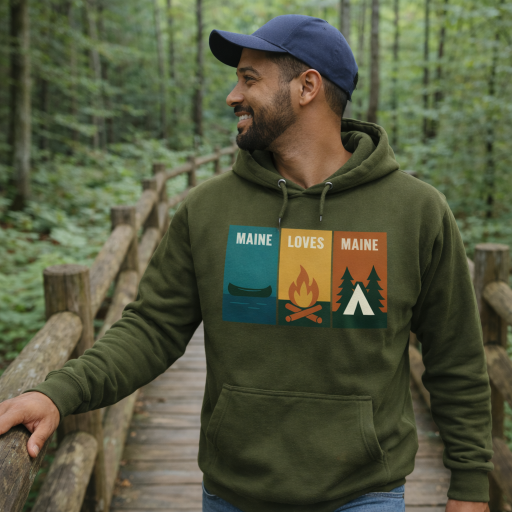 Windowpanes of Camp Hoodie