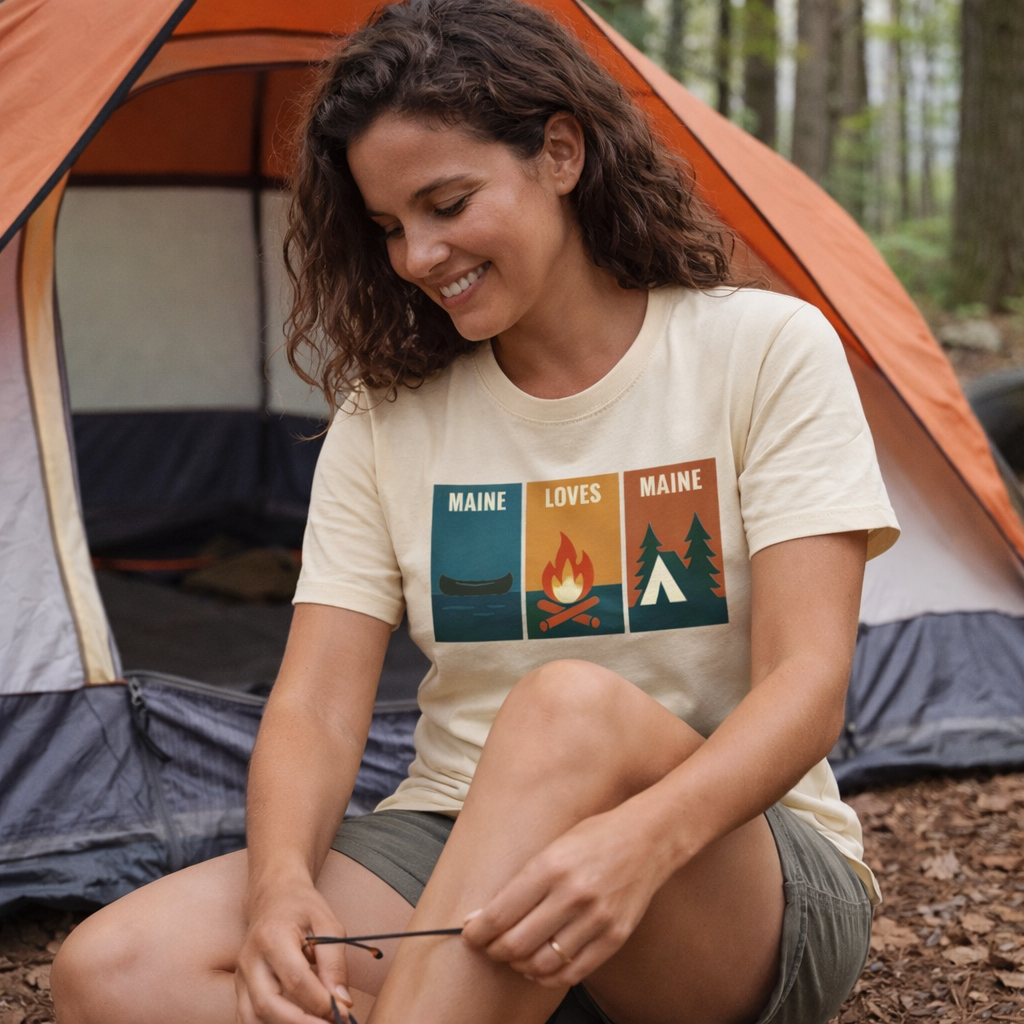Windowpanes of Camp Tee