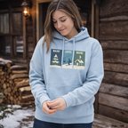 Windowpanes of Winter Hoodie