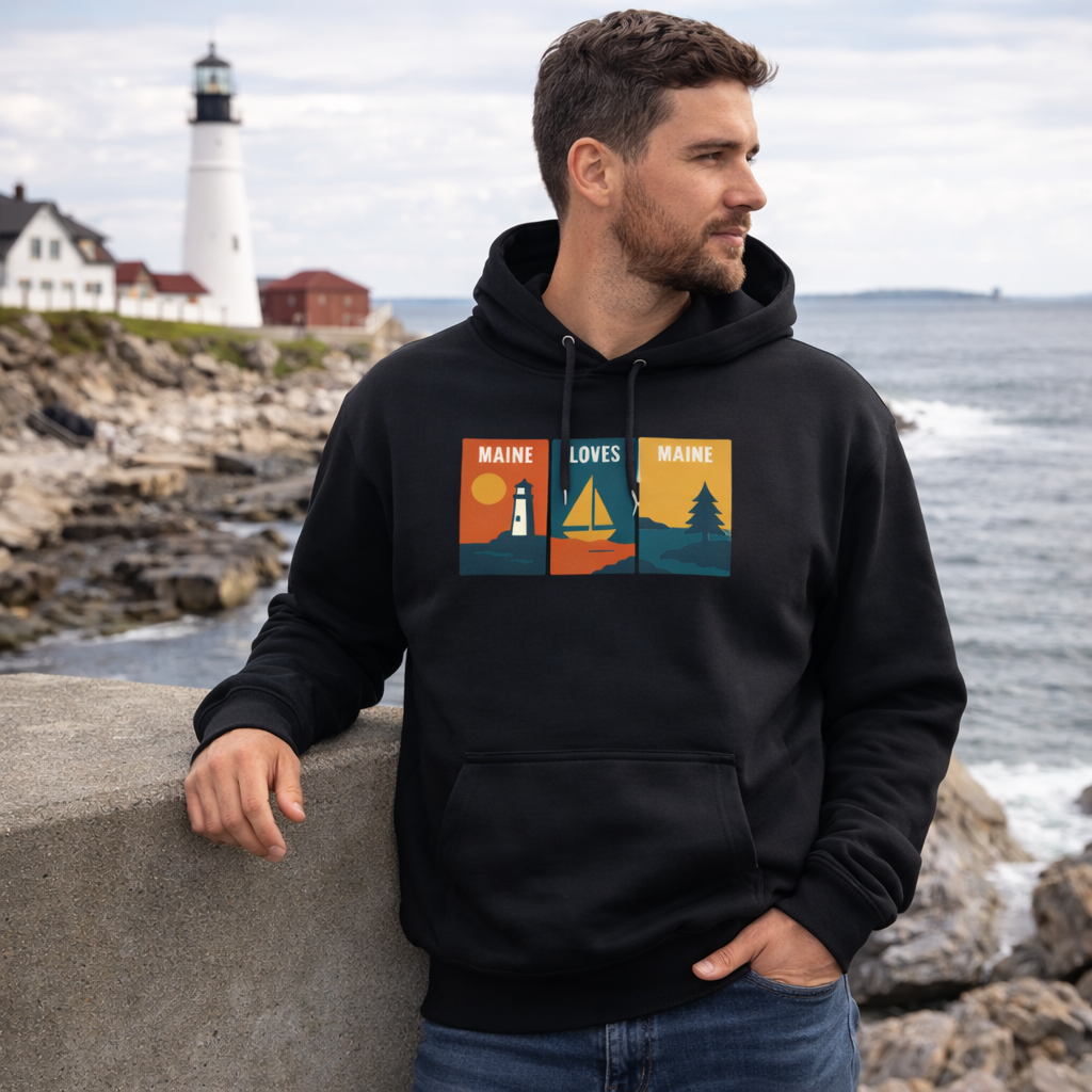 Windowpanes on the Water Hoodie