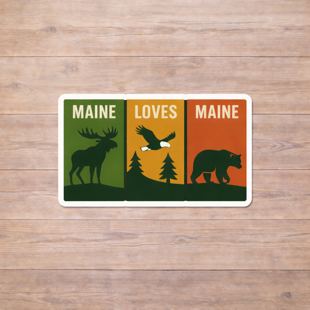Windowpanes of Wildlife Sticker