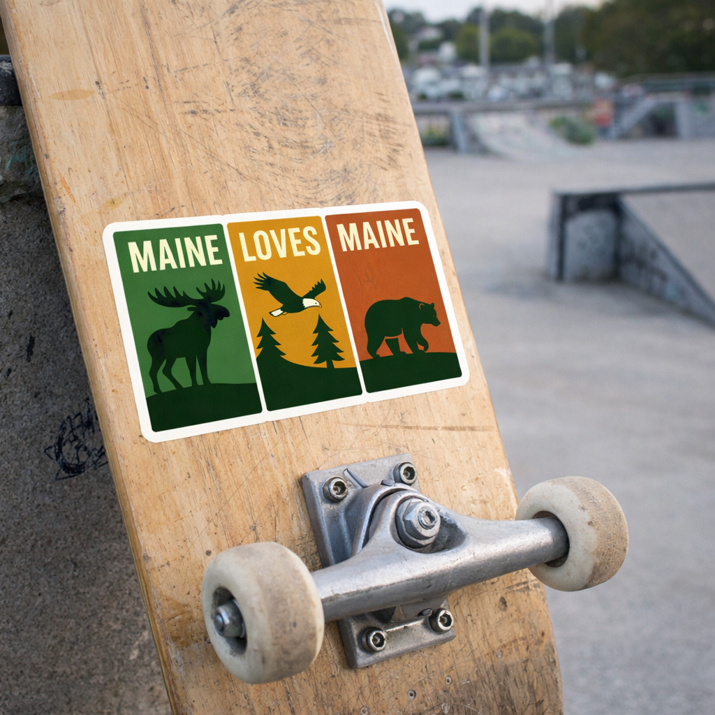 Windowpanes of Wildlife Sticker