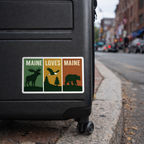Windowpanes of Wildlife Sticker