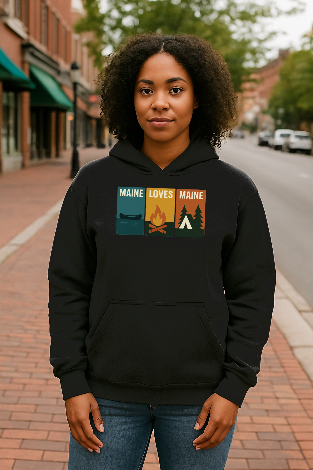 Windowpanes of Camp Hoodie