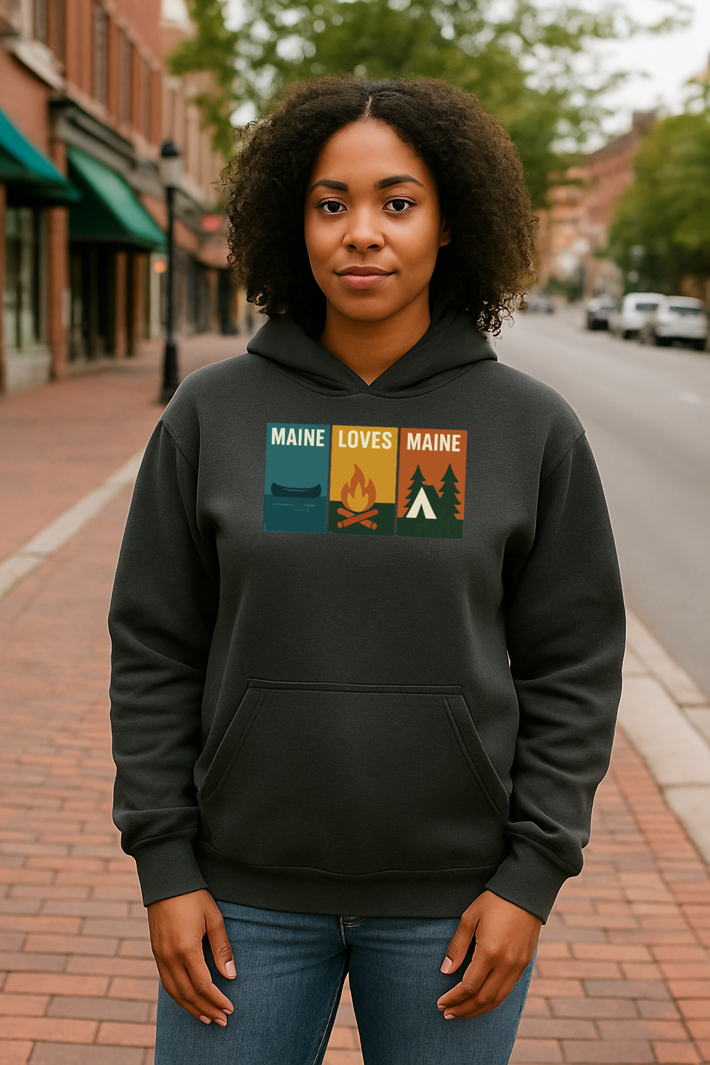 Windowpanes of Camp Hoodie