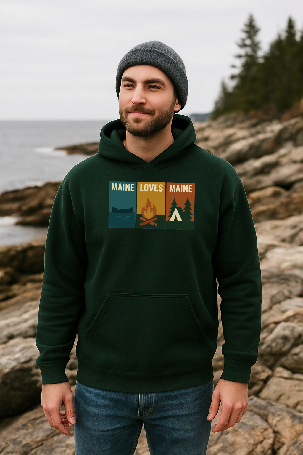 Windowpanes of Camp Hoodie