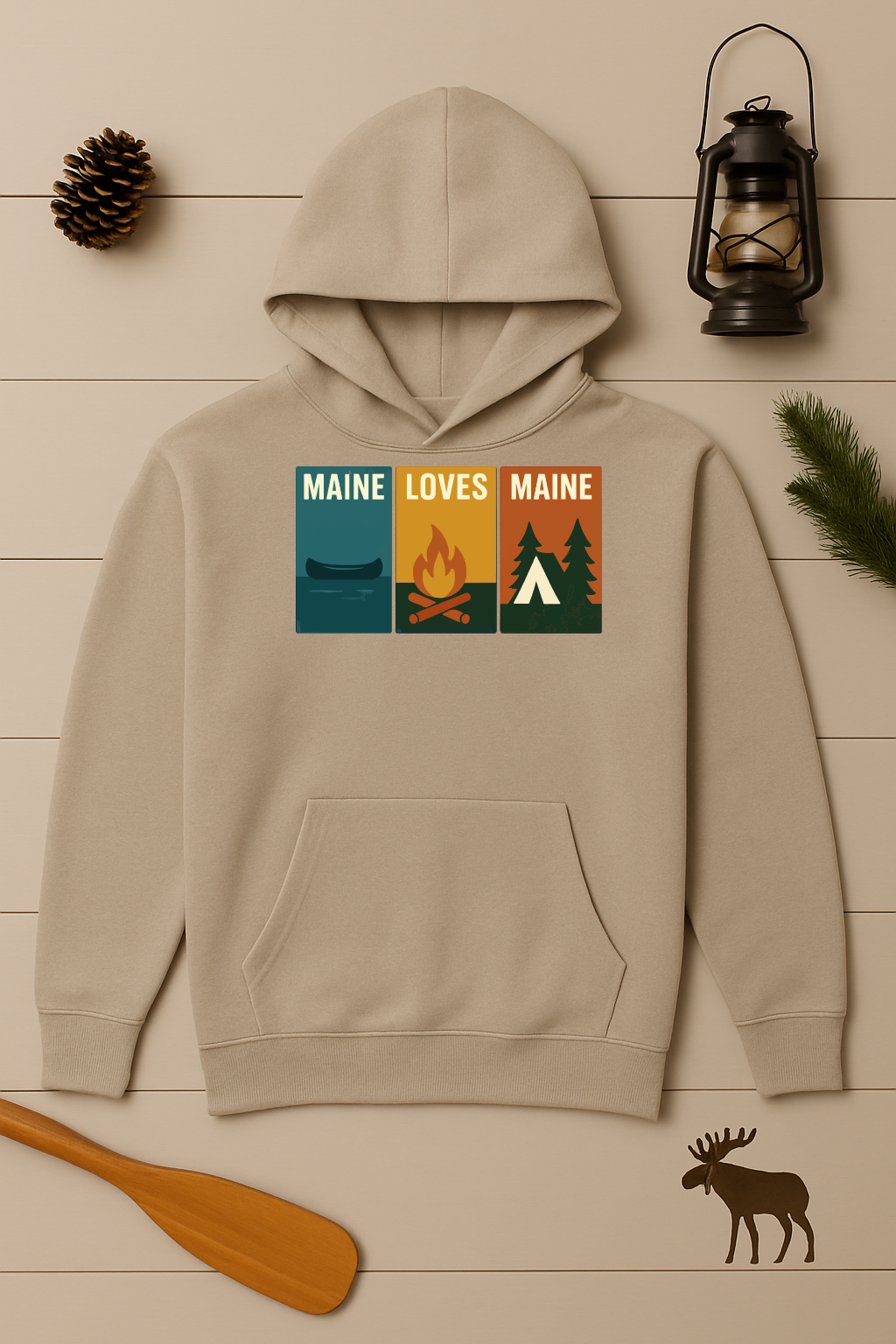Windowpanes of Camp Hoodie
