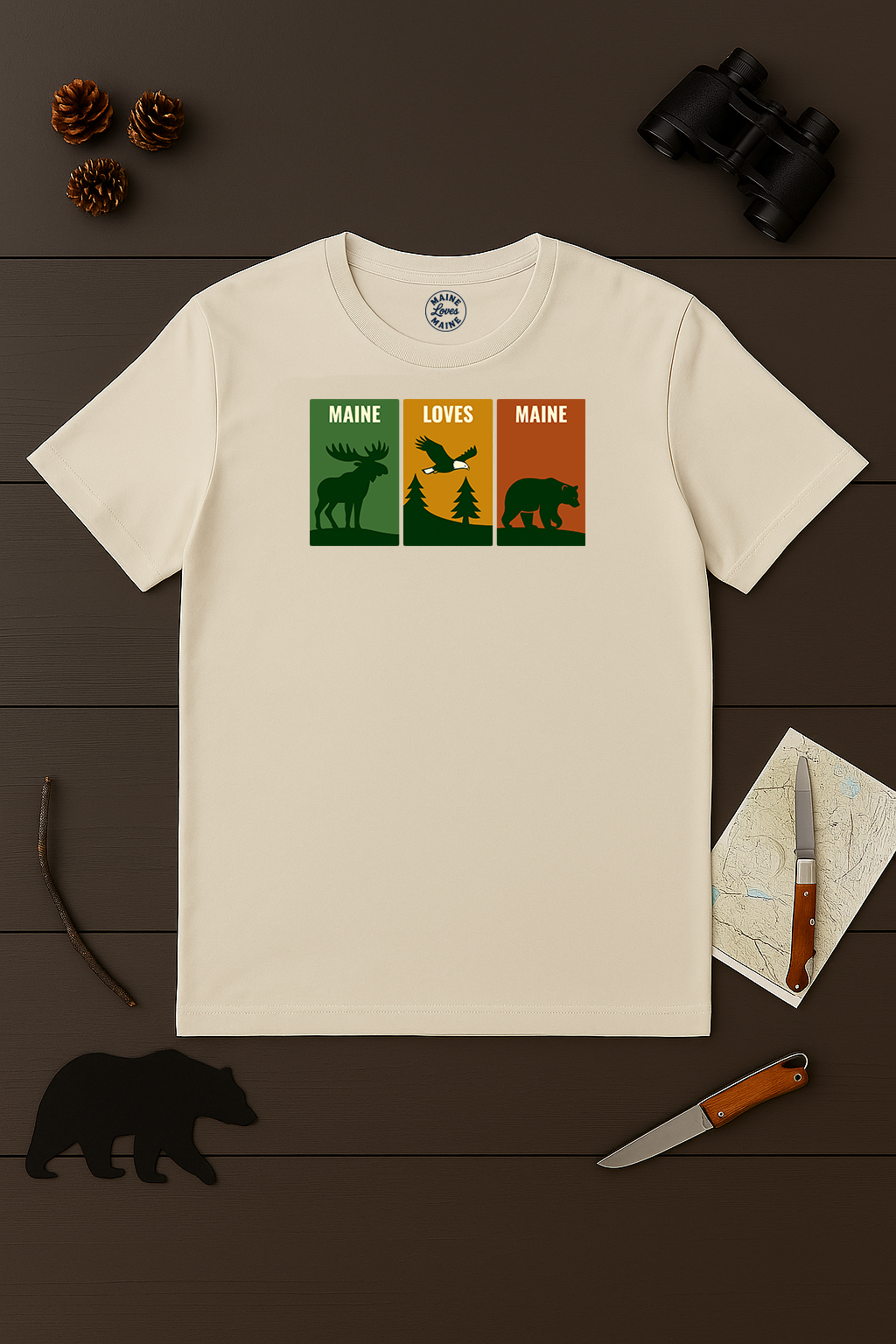 Windowpanes of Wildlife Tee