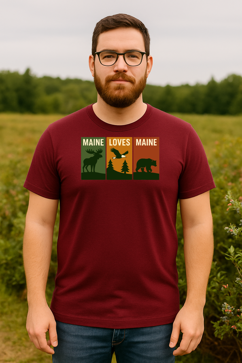 Windowpanes of Wildlife Tee