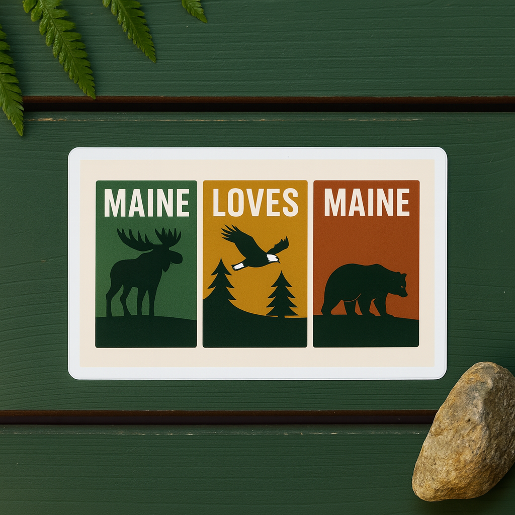 Windowpanes of Wildlife Sticker