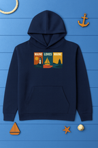 Windowpanes on the Water Hoodie