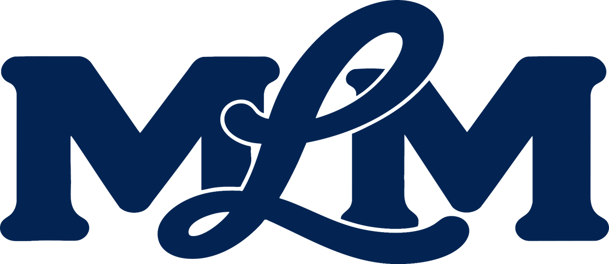 Maine Loves Maine MLM monogram